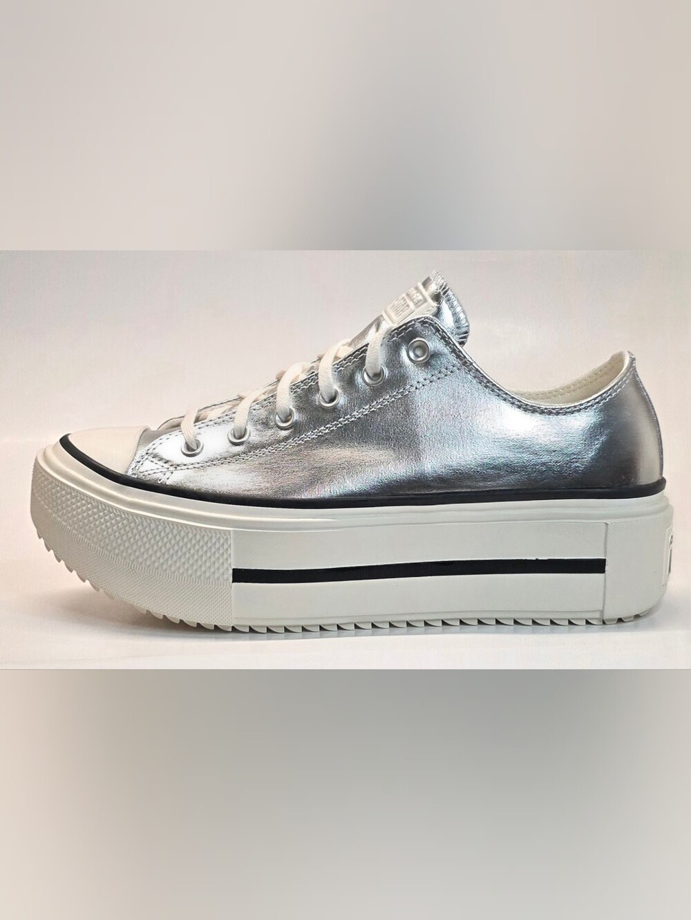 New Converse Chuck Taylor All Star Lift Double Stack Platform Sneakers Men's 10 - Picture 3 of 13